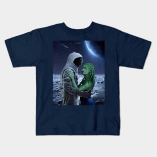 Astronaut love Kids T-Shirt